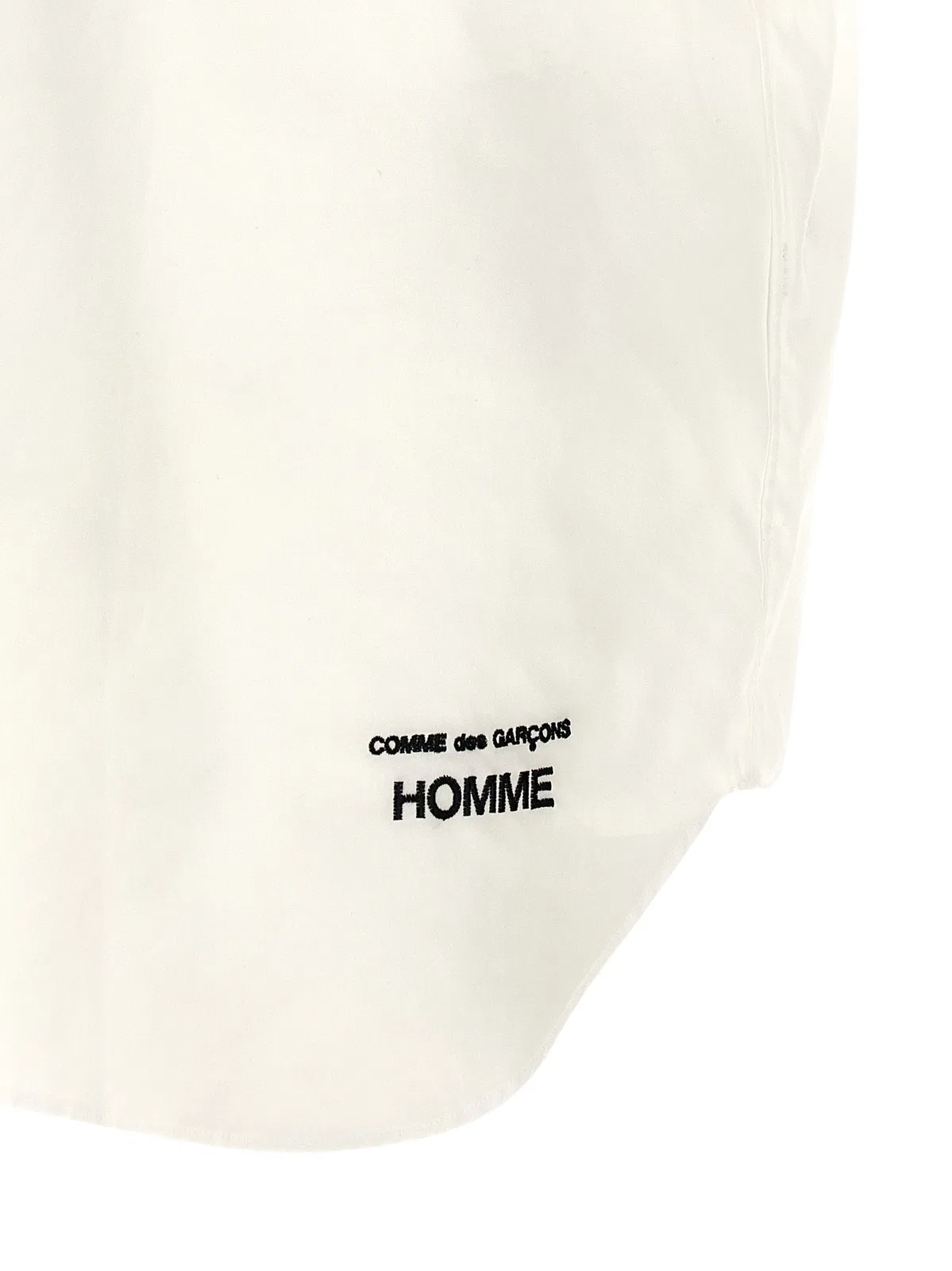 Comme des Garҫons Homme Logo Embroidery Shirt