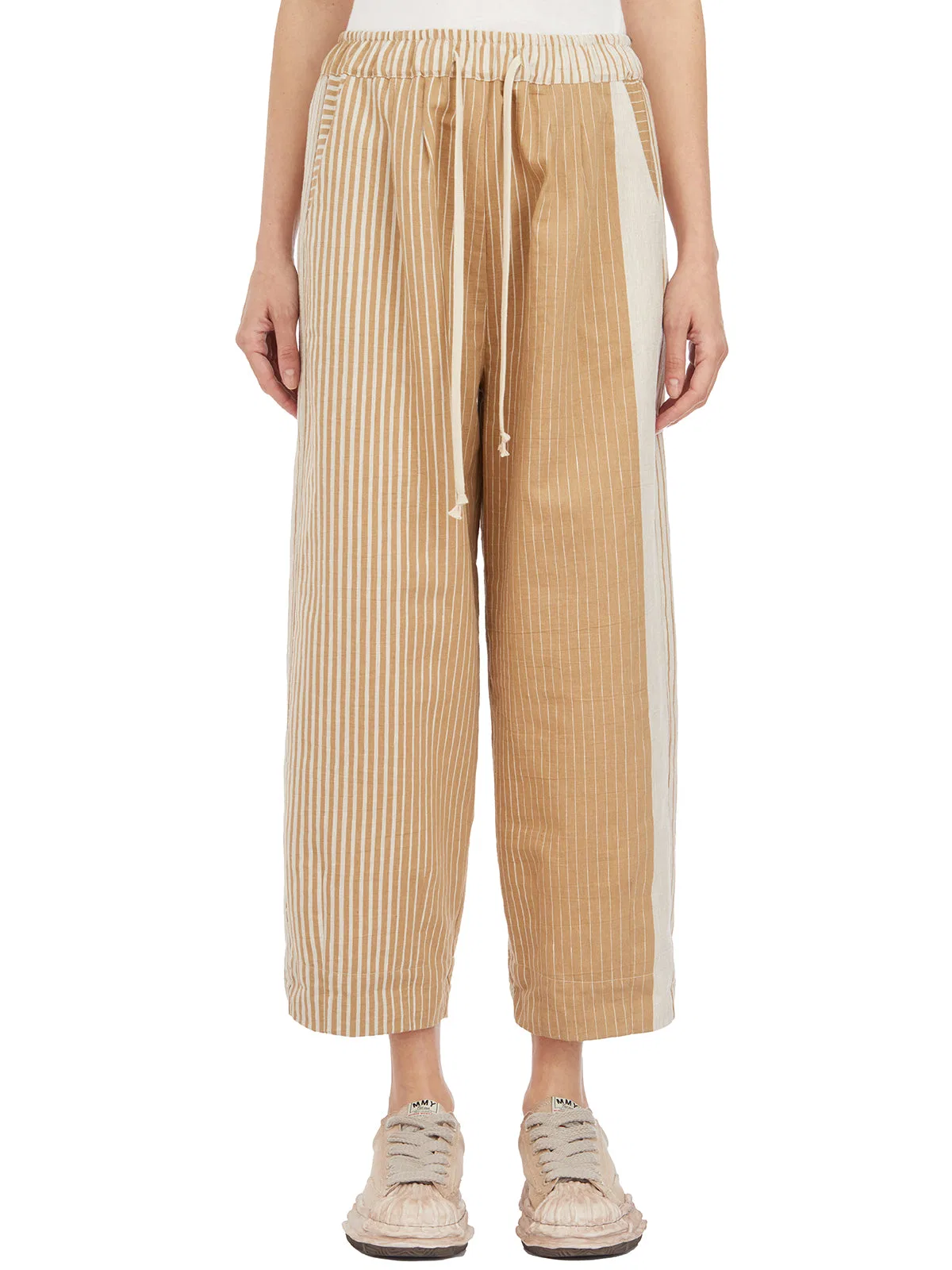 Collection Privee Pantaloni Ampio A Righe