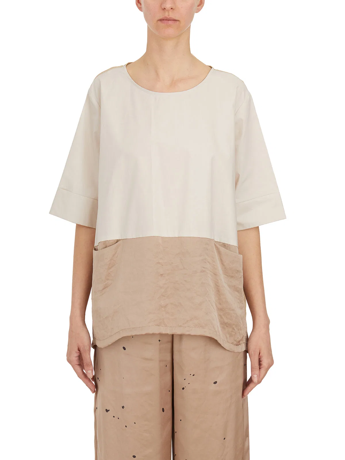 Collection Privee T-Shirt Bimateriale