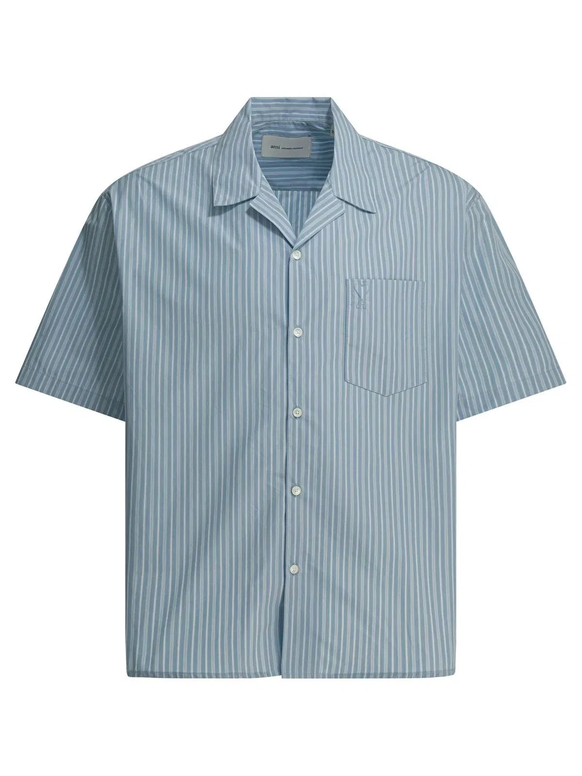 Ami paris Boxy Shirt Ss Embossed