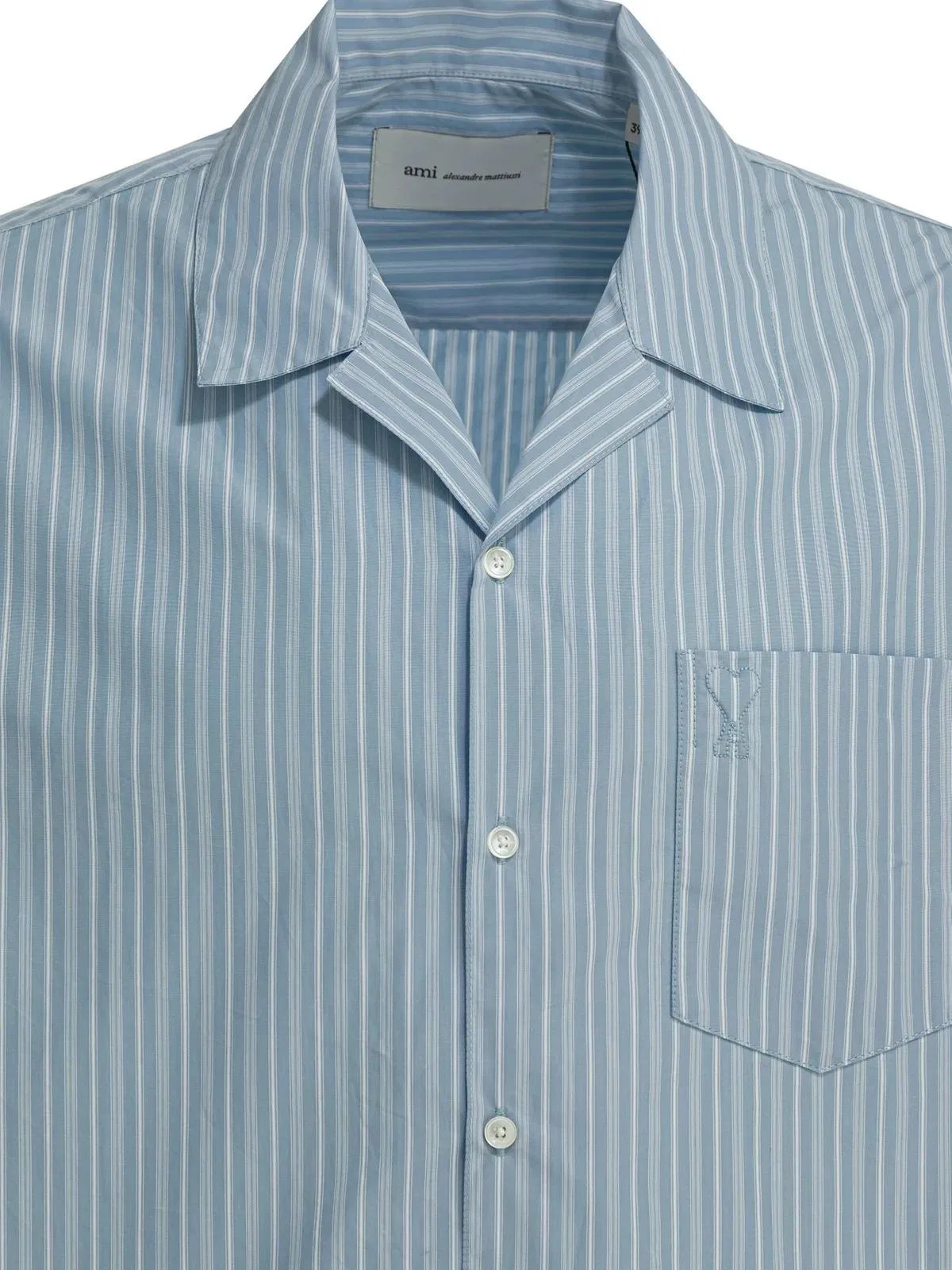 Ami paris Boxy Shirt Ss Embossed