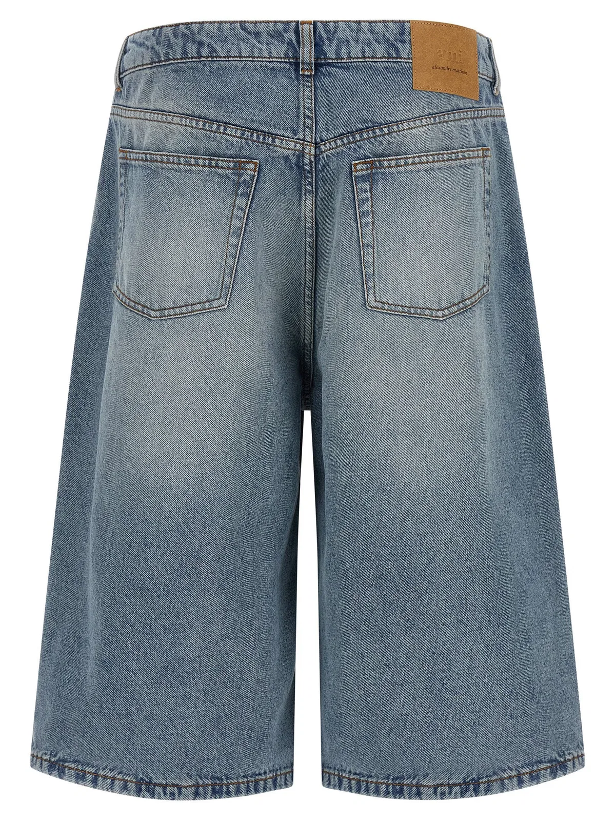 Ami paris Denim Bermuda Shorts