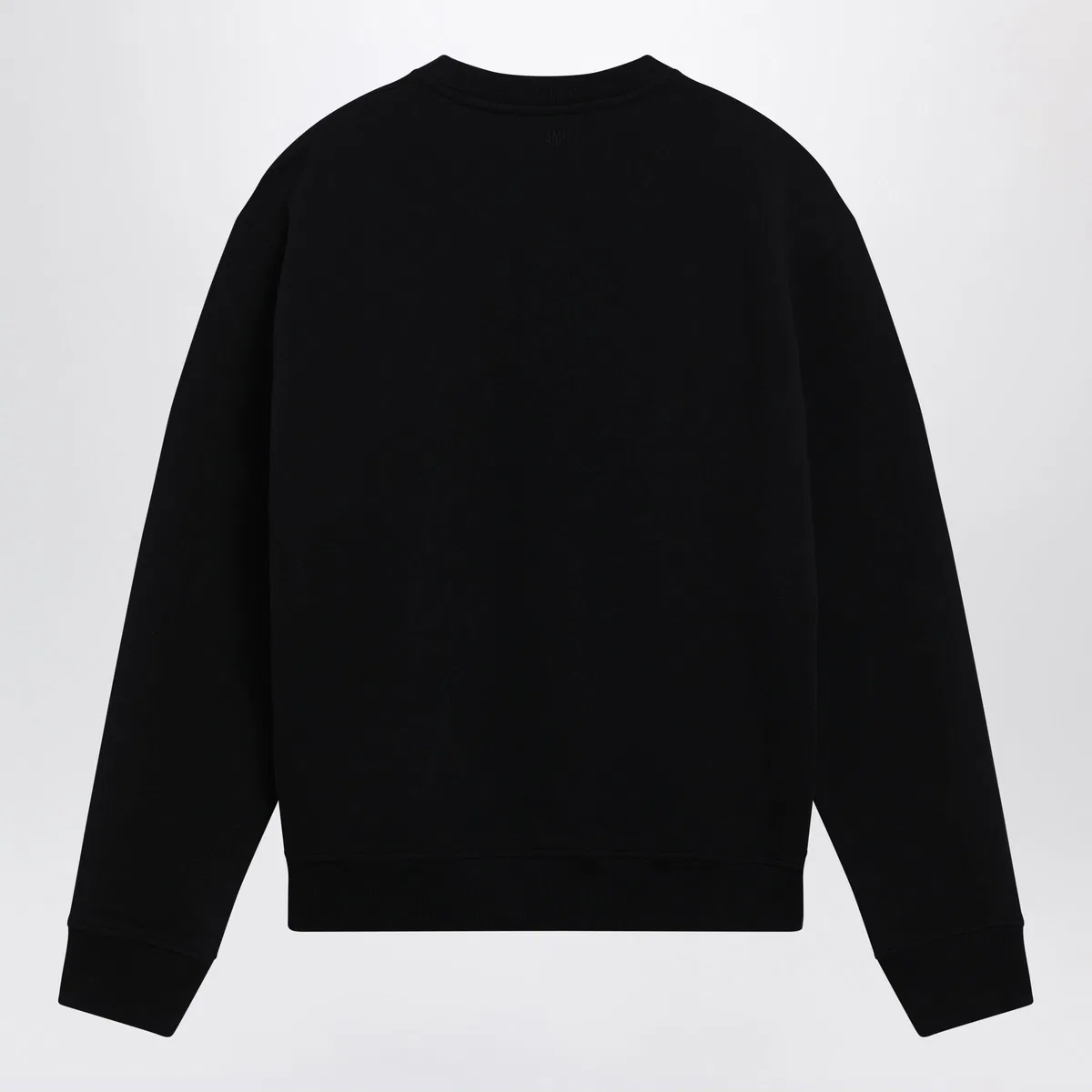 Ami paris Black Ami De Coeur Crewneck Sweatshirt