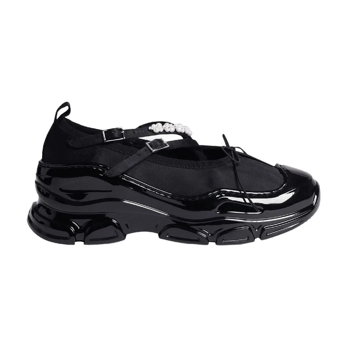 Simone Rocha Classic Criss Cross Tracker Sneakers