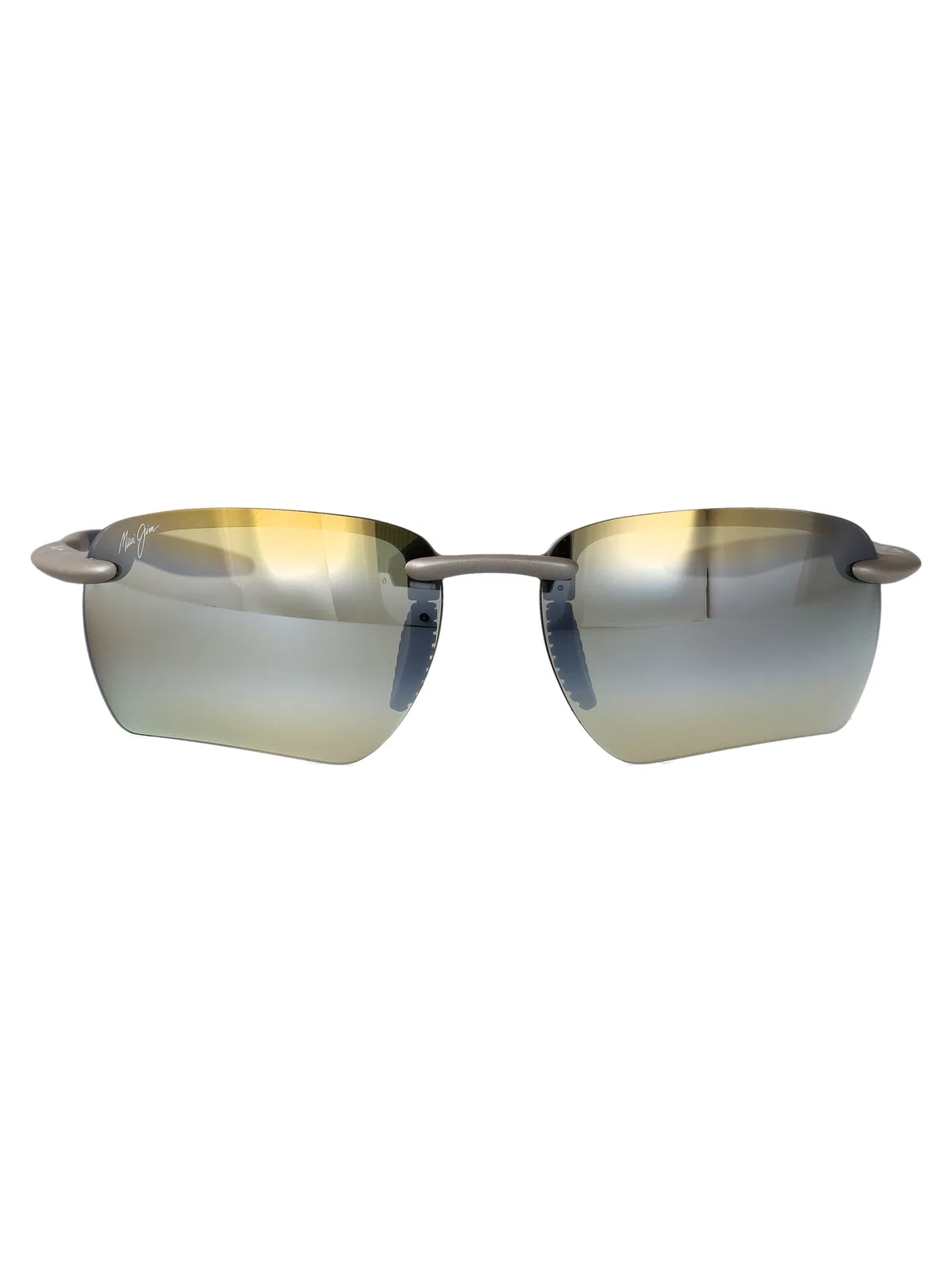 Maui Jim Metal Matte Grey Plastic Sunglasses