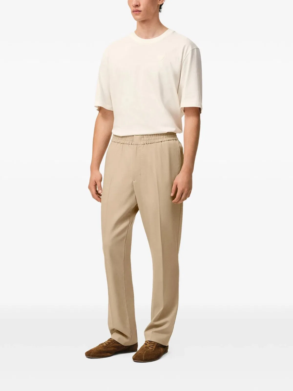 Ami paris Elasticated Waist Trousers