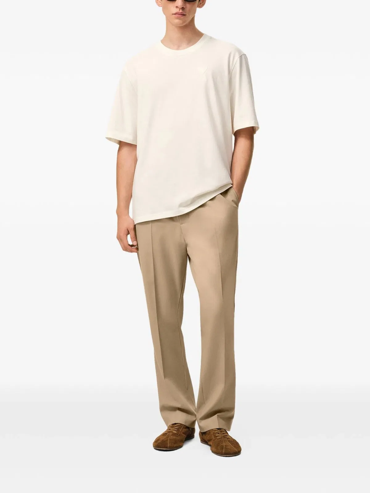 Ami paris Elasticated Waist Trousers