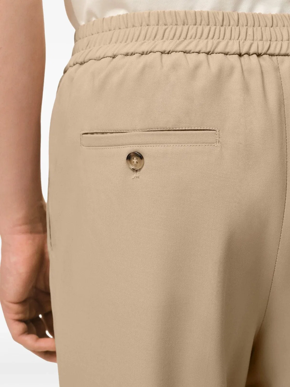 Ami paris Elasticated Waist Trousers