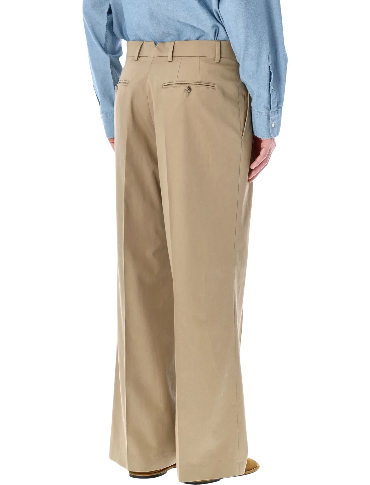 Ami paris Low Waist Wide Trousers