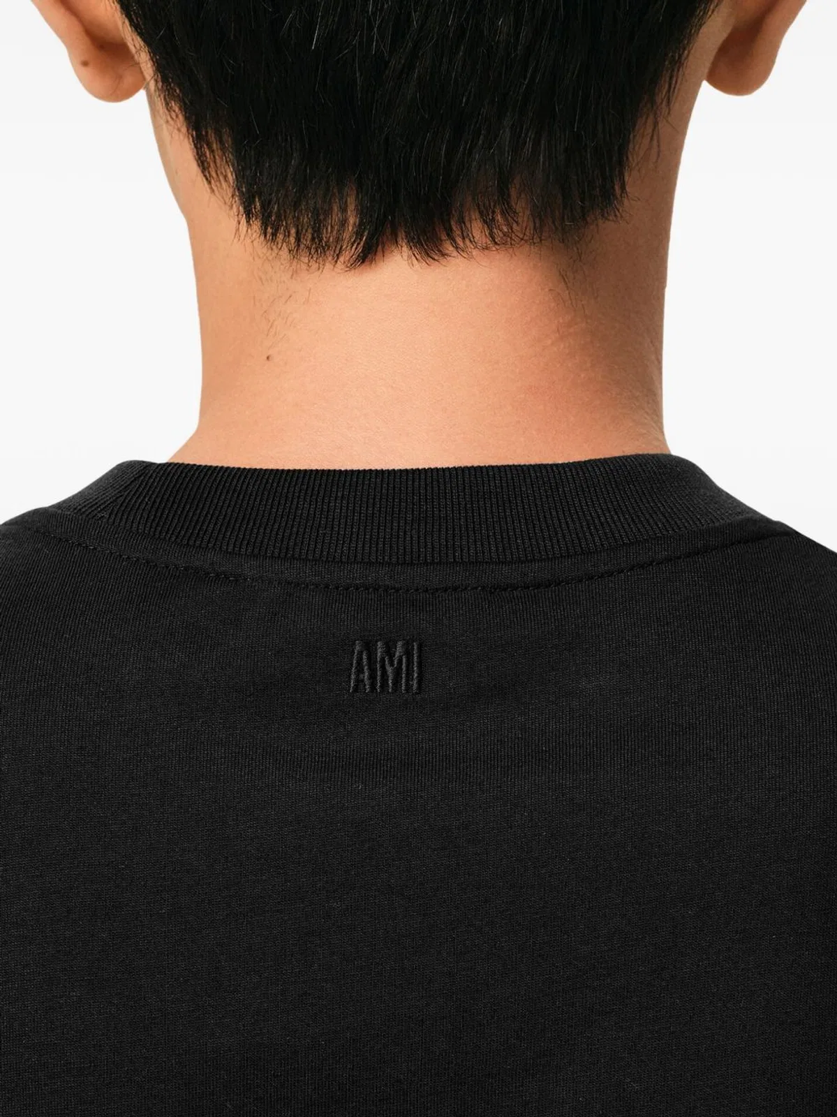 Ami paris Ami De Coeur Black Tshirt