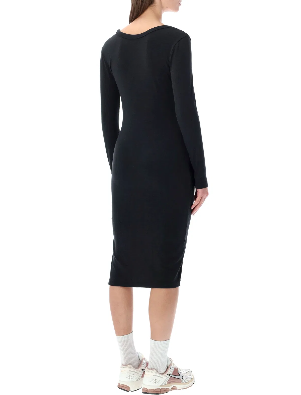 Nike Ribbed Fitted Midi Dress