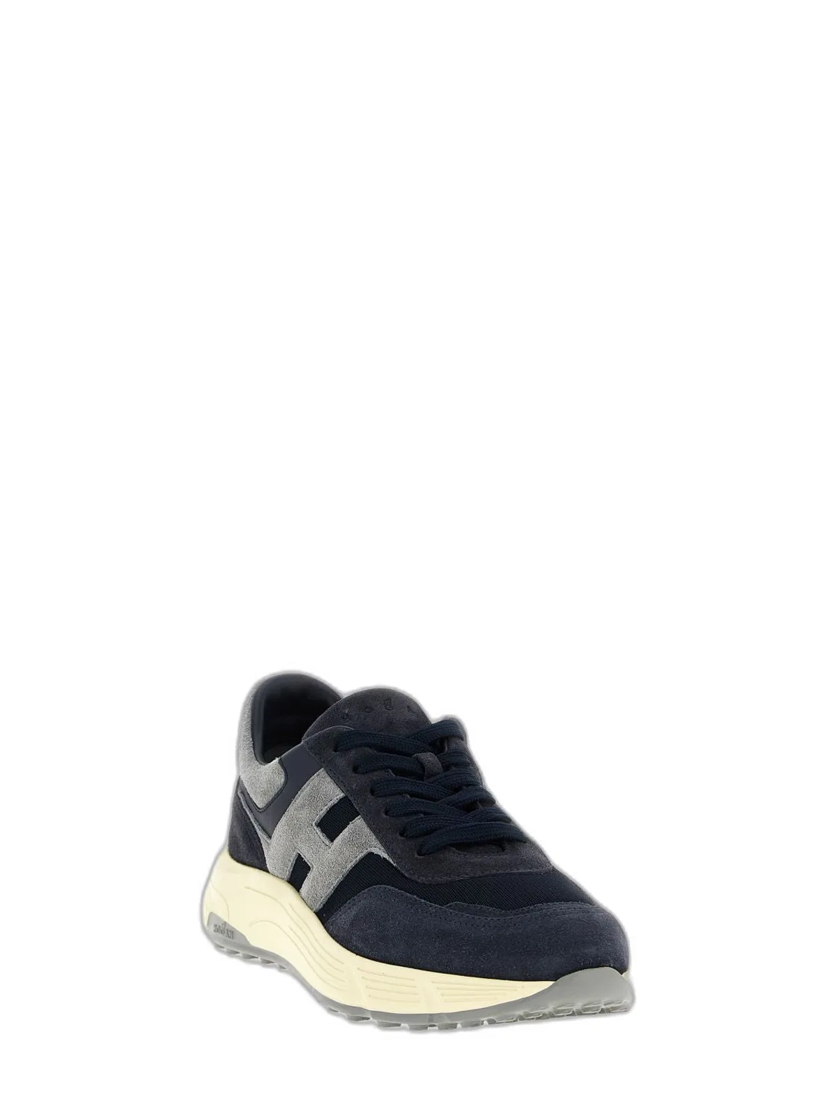 Hogan Hyperlight Sneakers In Suede And Fabric
