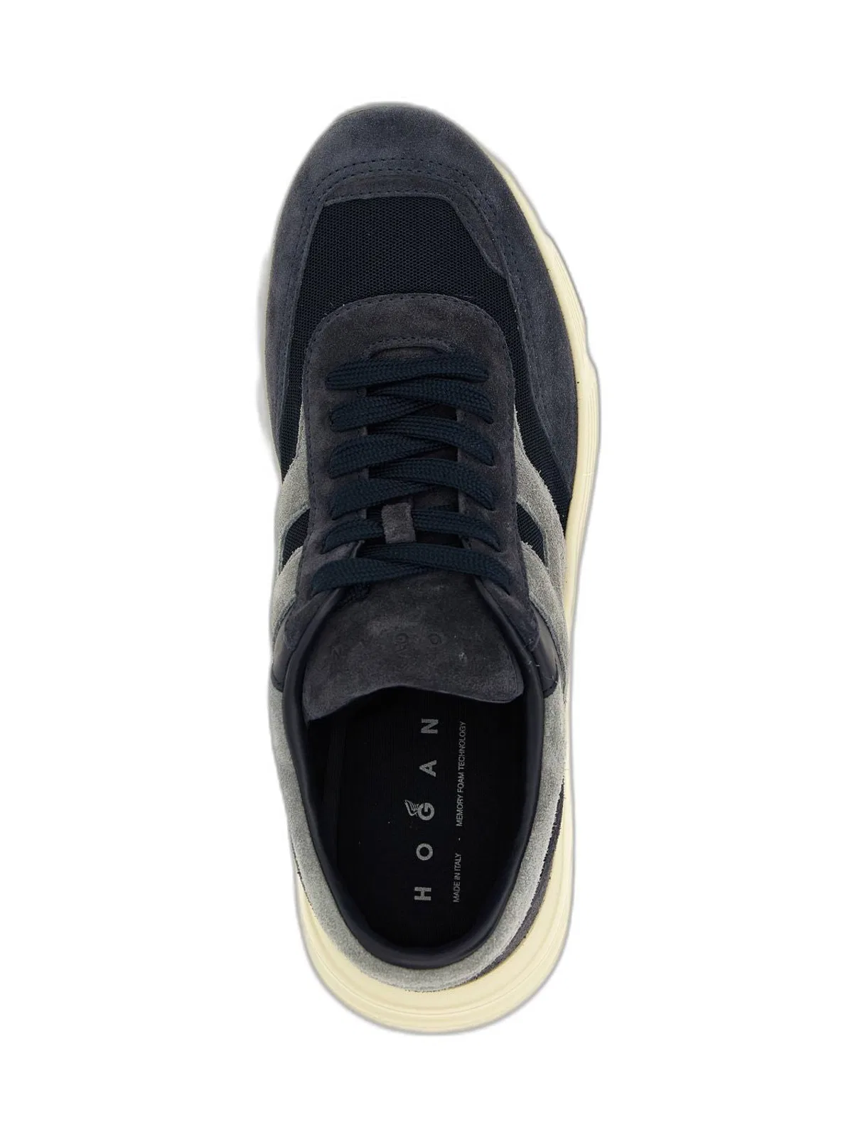 Hogan Hyperlight Sneakers In Suede And Fabric