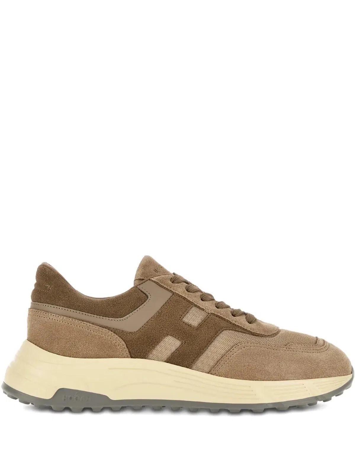 Hogan Hyperlight Sneakers In Suede And Fabric