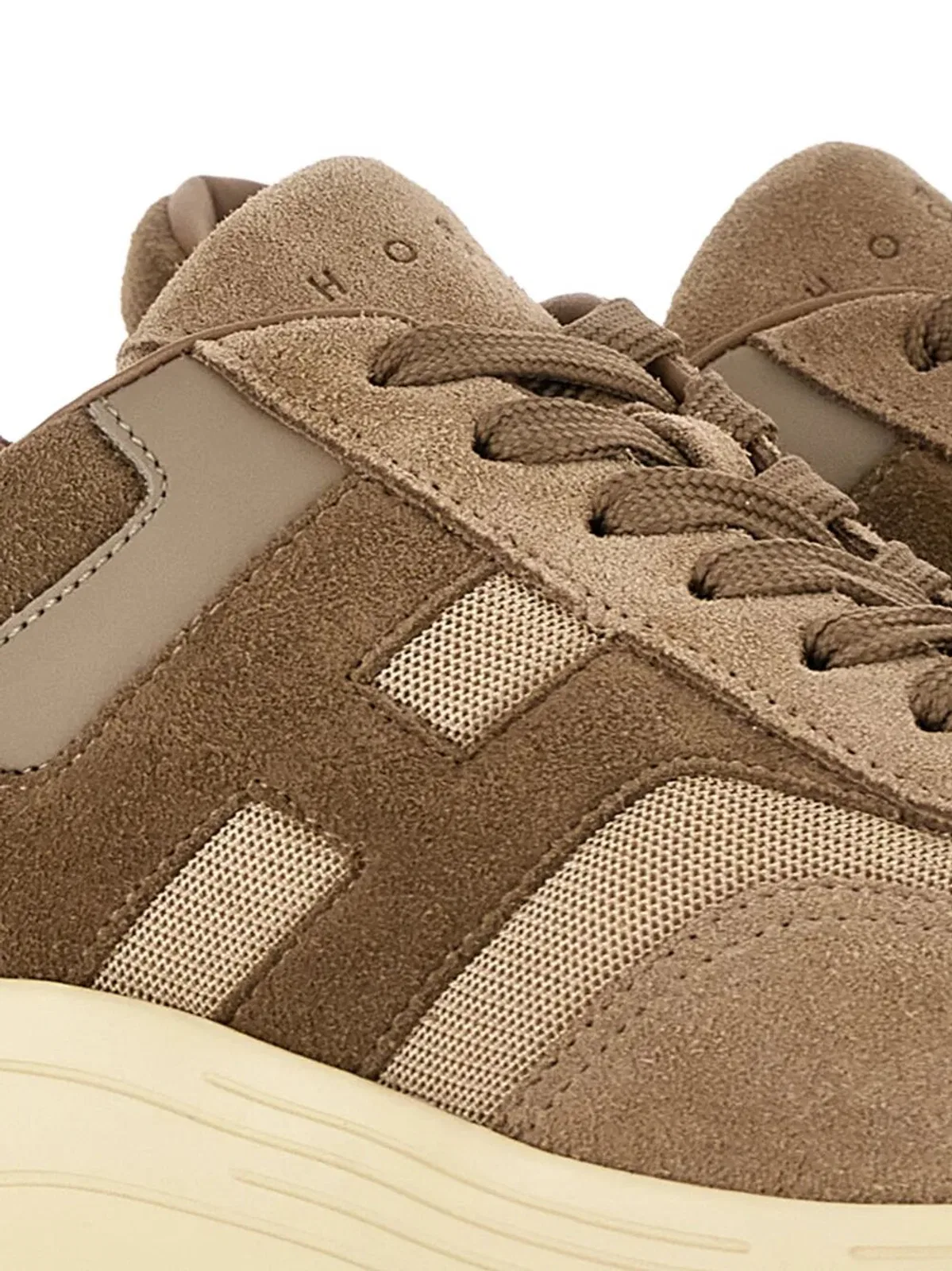 Hogan Hyperlight Sneakers In Suede And Fabric