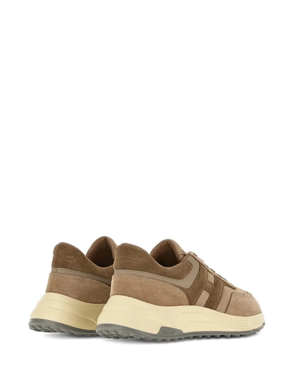 Hogan Hyperlight Sneakers In Suede And Fabric