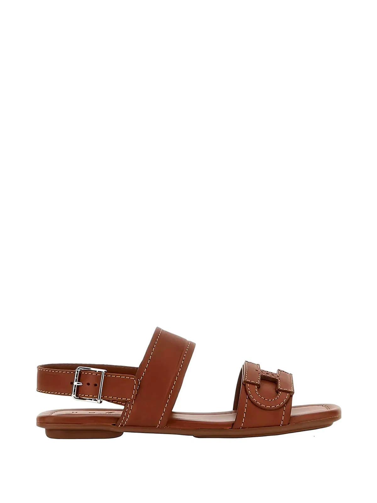 Hogan Flat Sandal Light Brown