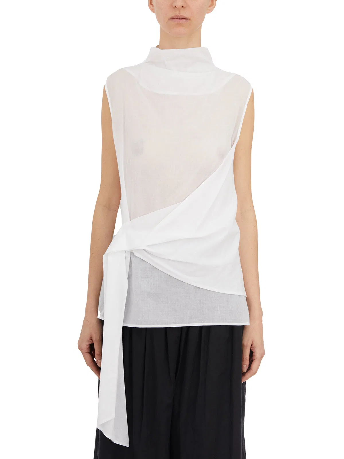 Nu Tank Top Collo Alto