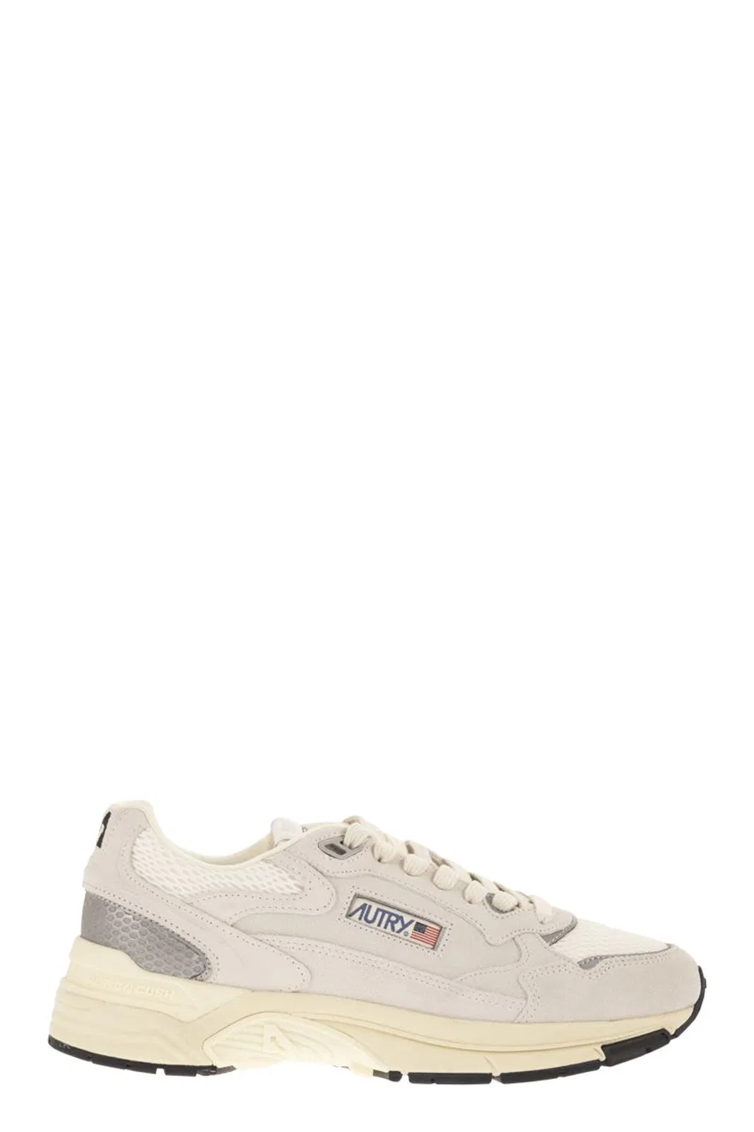 Autry Hyperway - Suede And Mesh Trainers