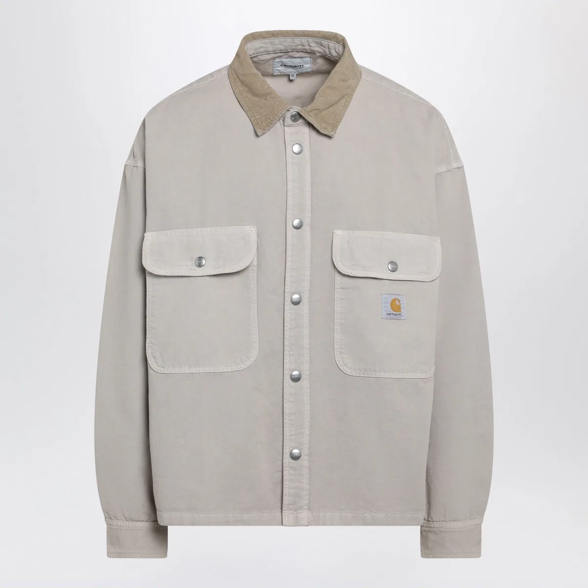 Carhartt Wip Prescott Shirt Jacket In Cotton Canvas B