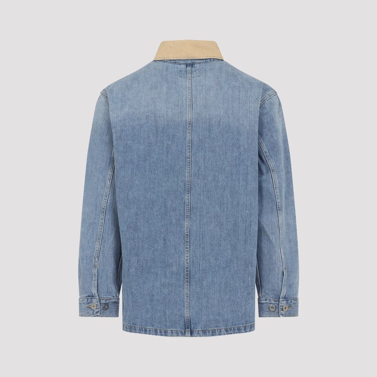 Carhartt Wip Blue Dusty Cotton Warren Chore Coat