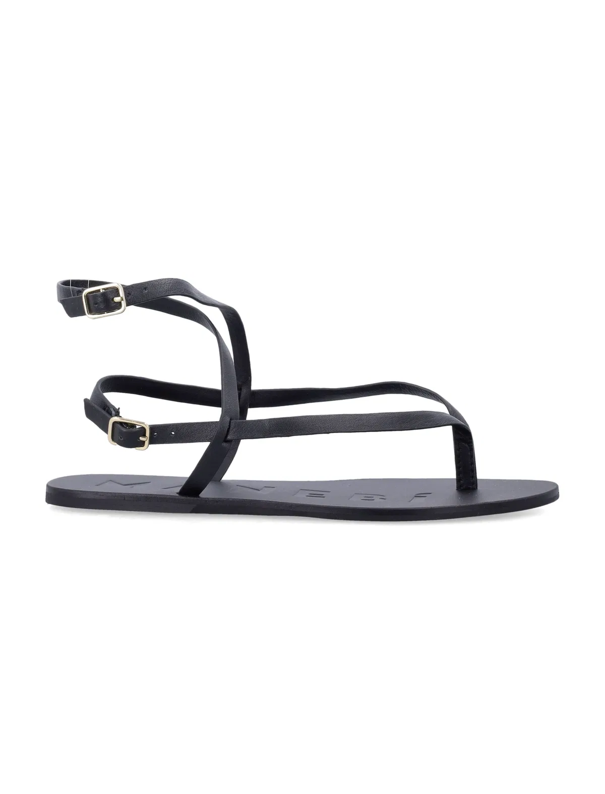 Manebí Manebi Leather Thong Sandals