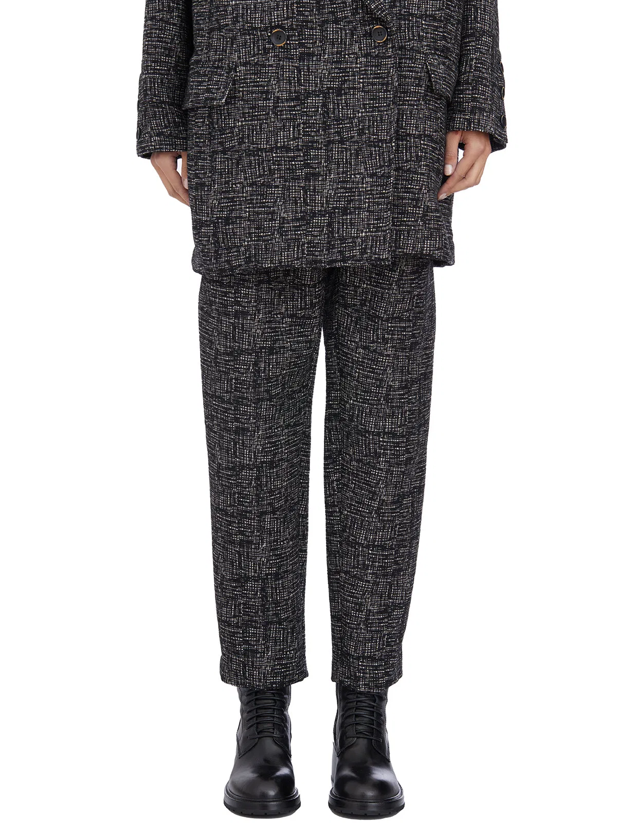 Nostrasantissima Pantalone Wafer Con Lacci