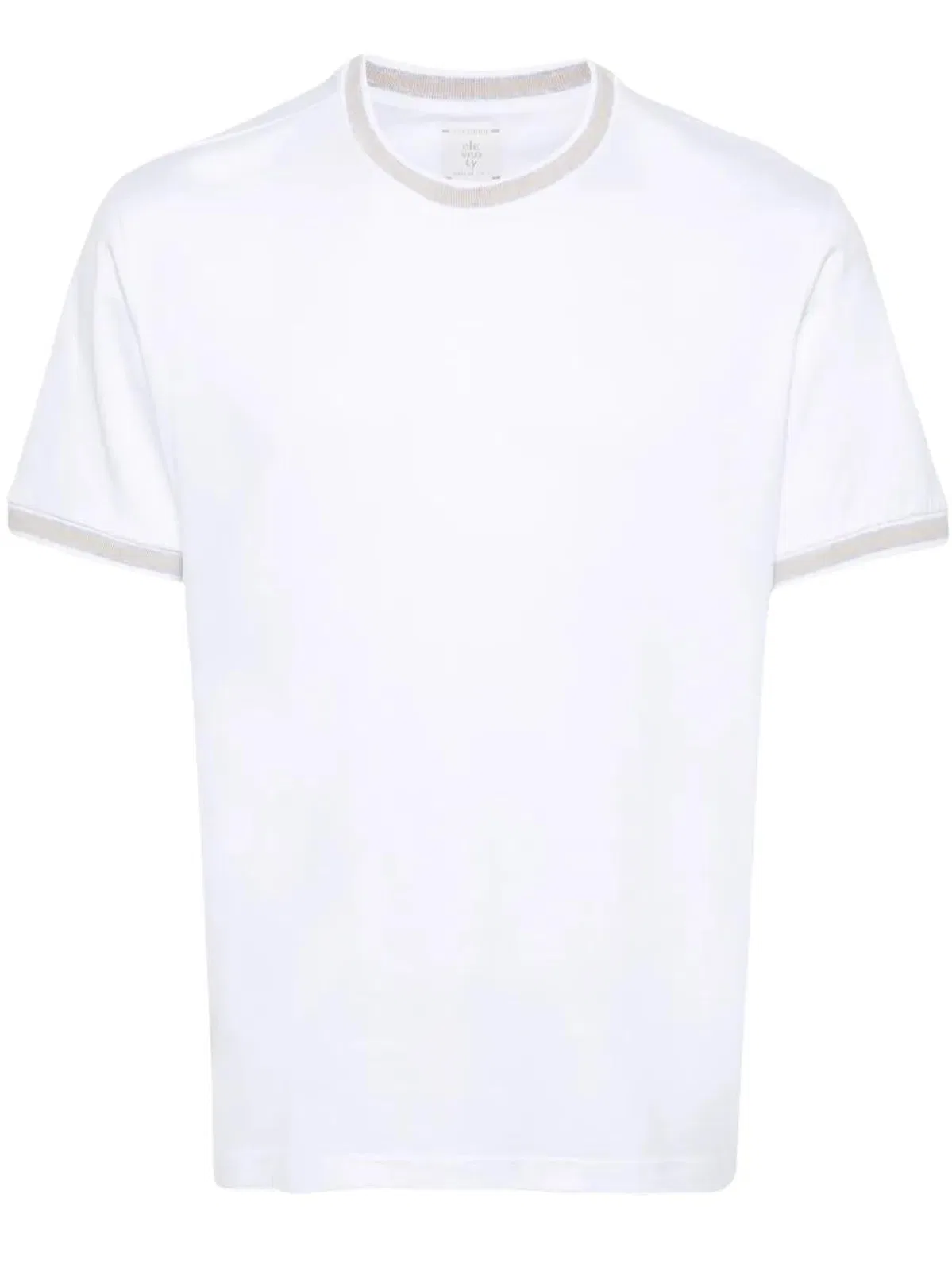 Eleventy Blue Crew-Neck T-Shirt