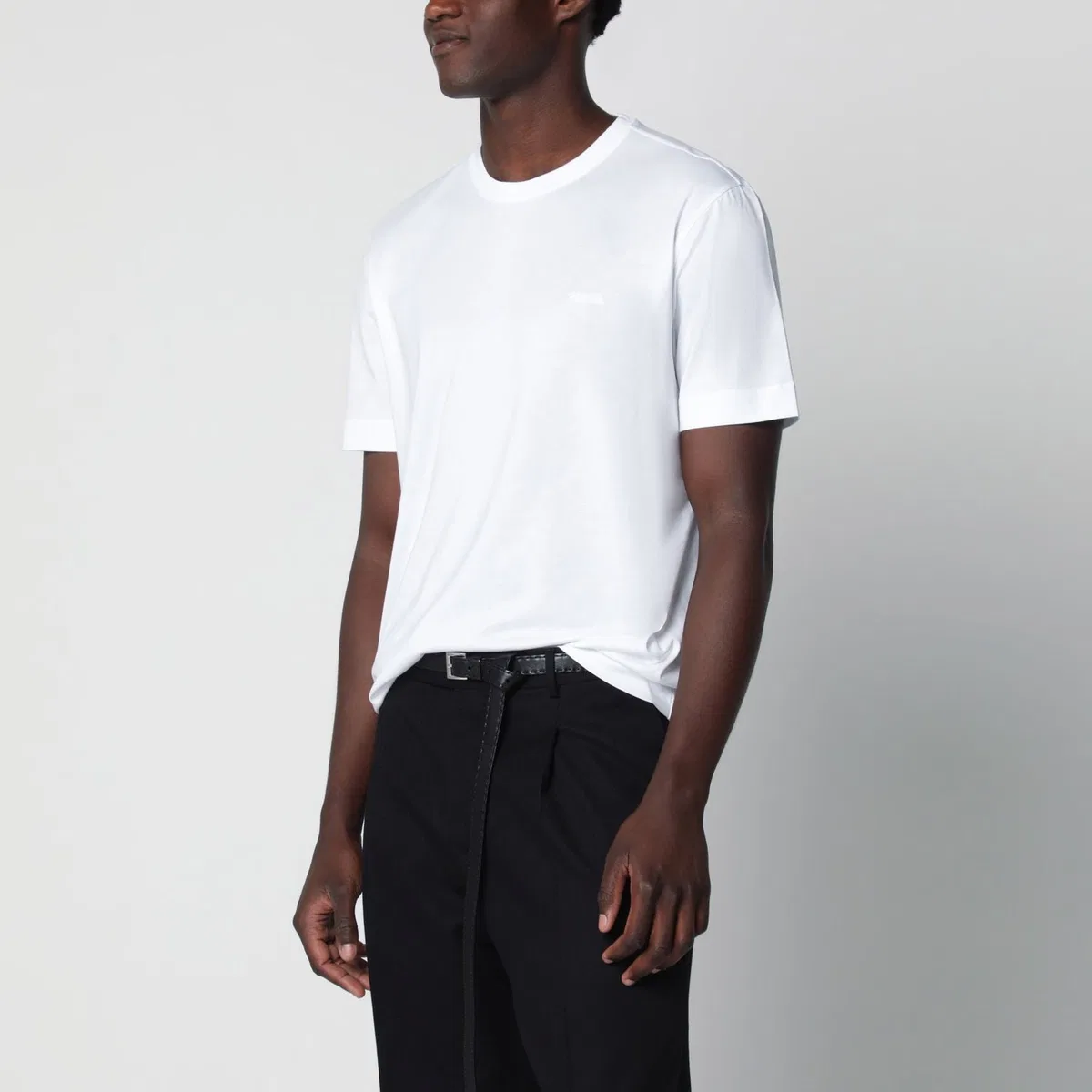 Ermenegildo Zegna White Cotton Tshirt
