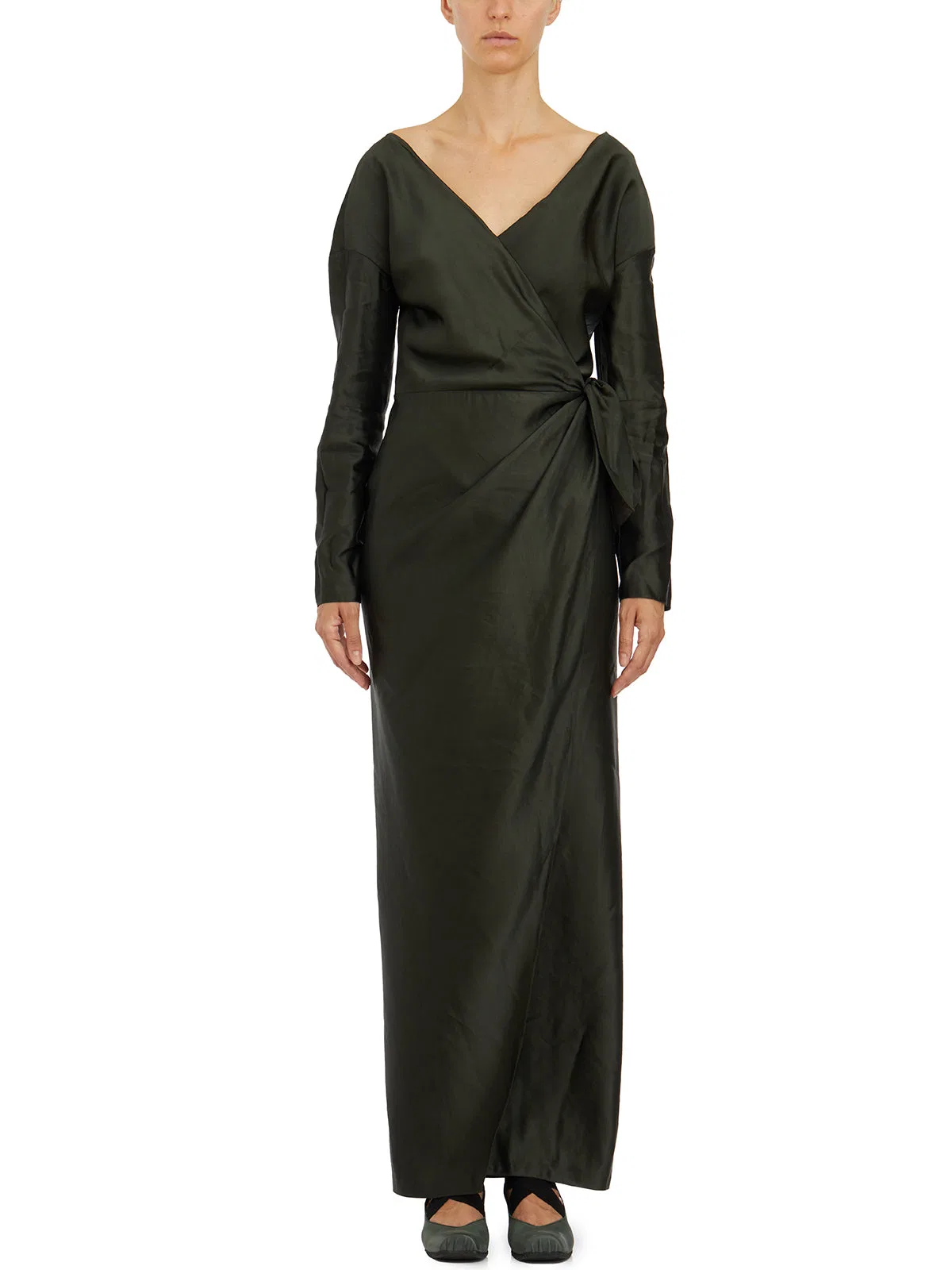 Cortana Linen And Viscose Dress