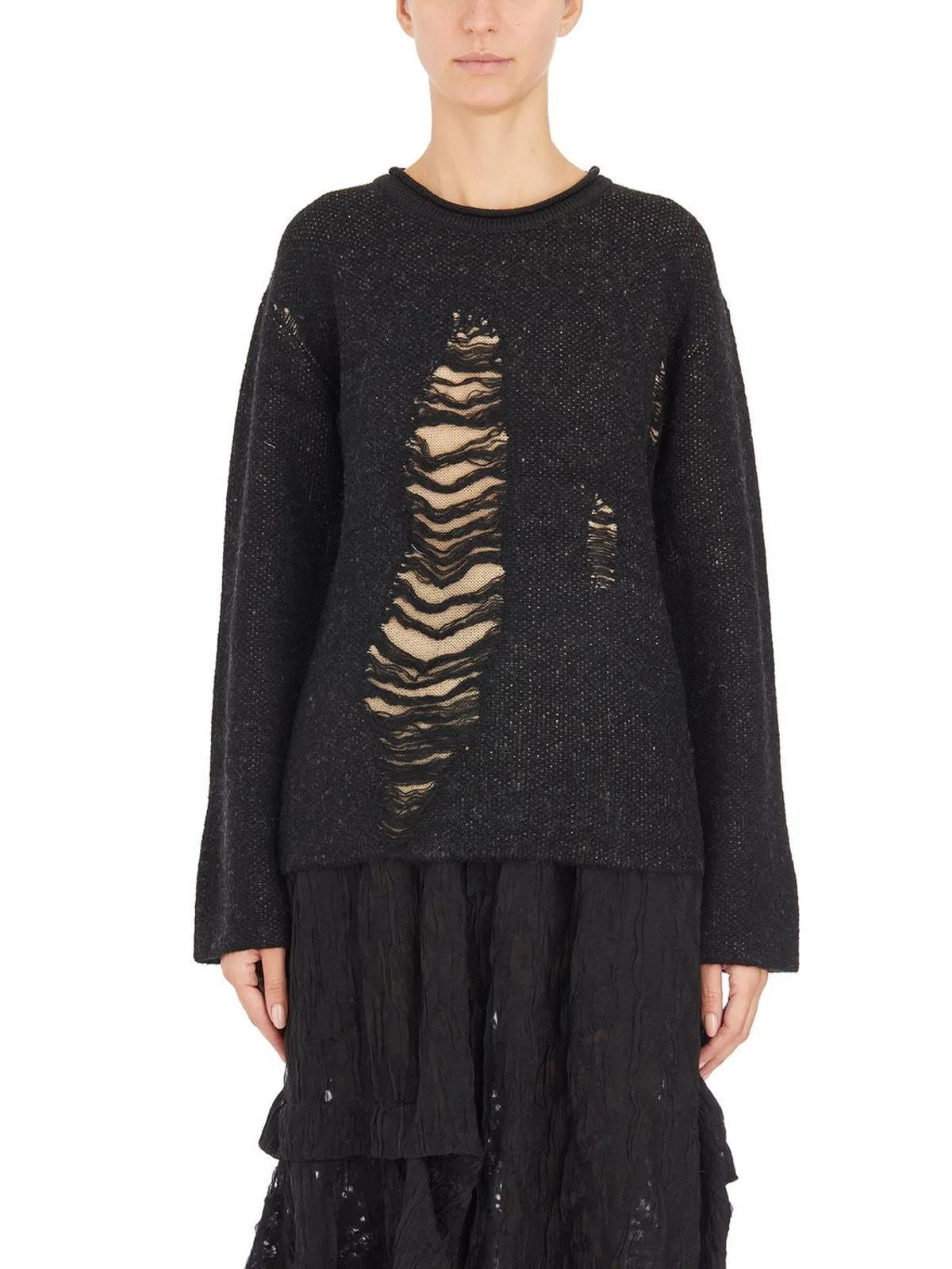 Chiahung Su Double Layer Sweater Damaged