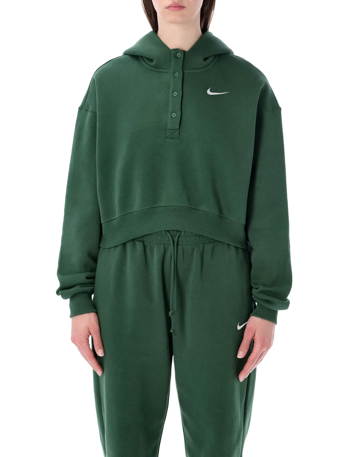 Nike Oversized Cropped Hoodie