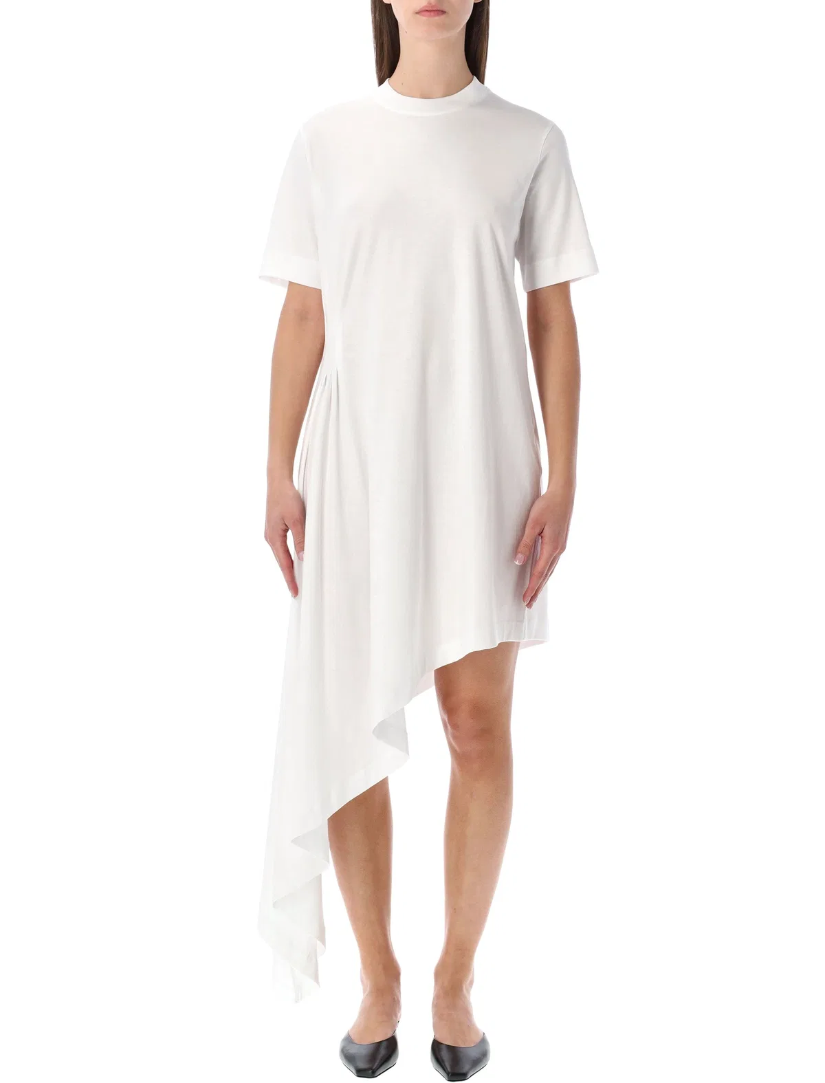 Loulou Lou Lou Igari Asymmetric T-Shirt Dress