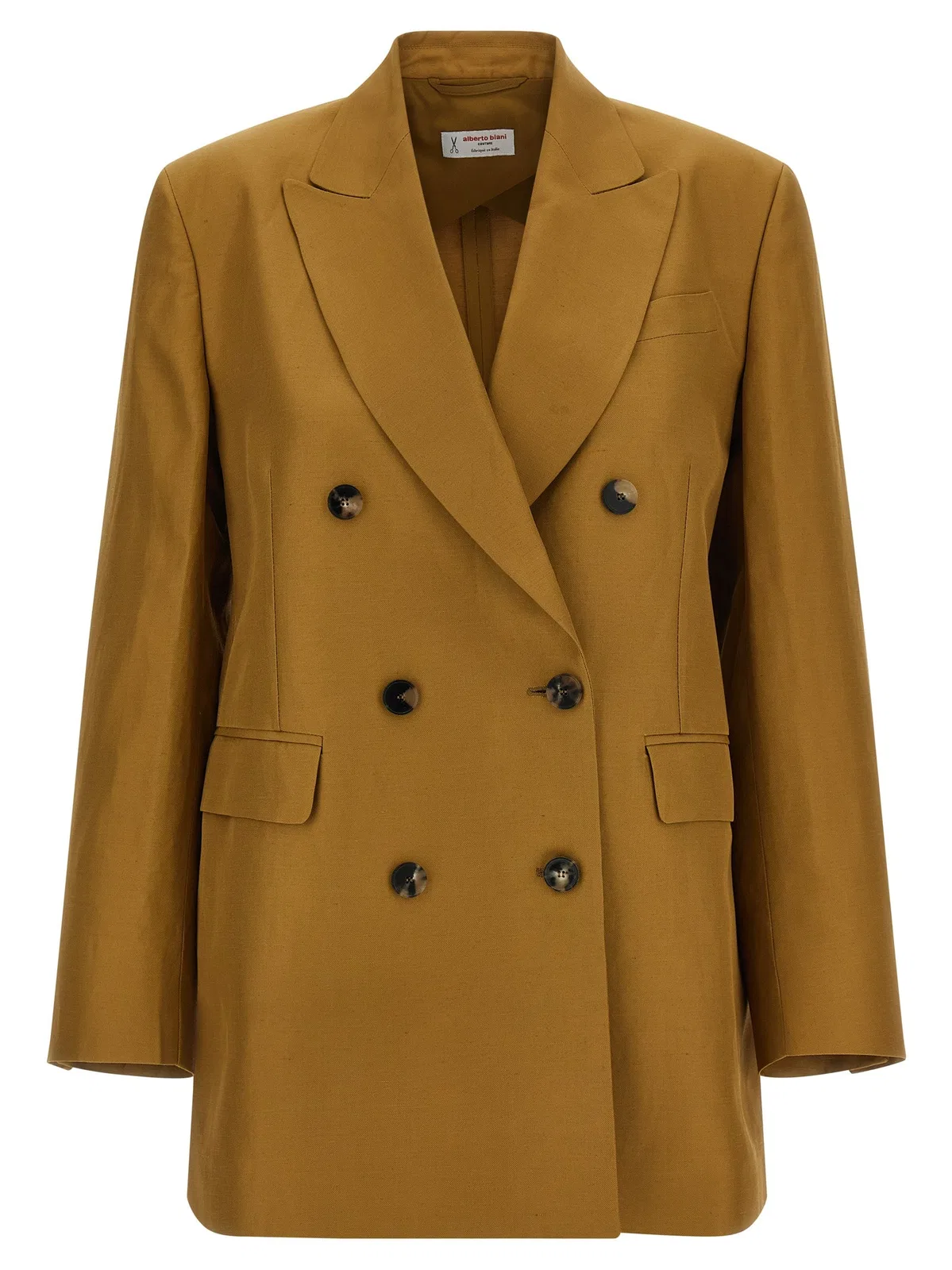 Alberto Biani Linen Viscose Blazer