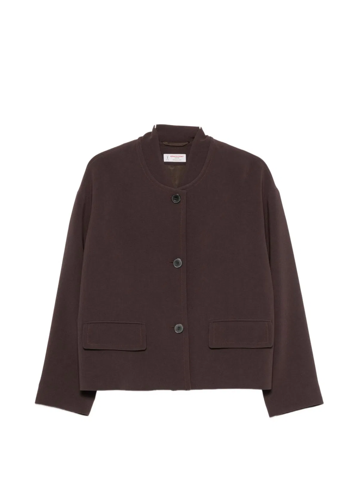 Alberto Biani Button-Fastening Flap-Pocket Jacket