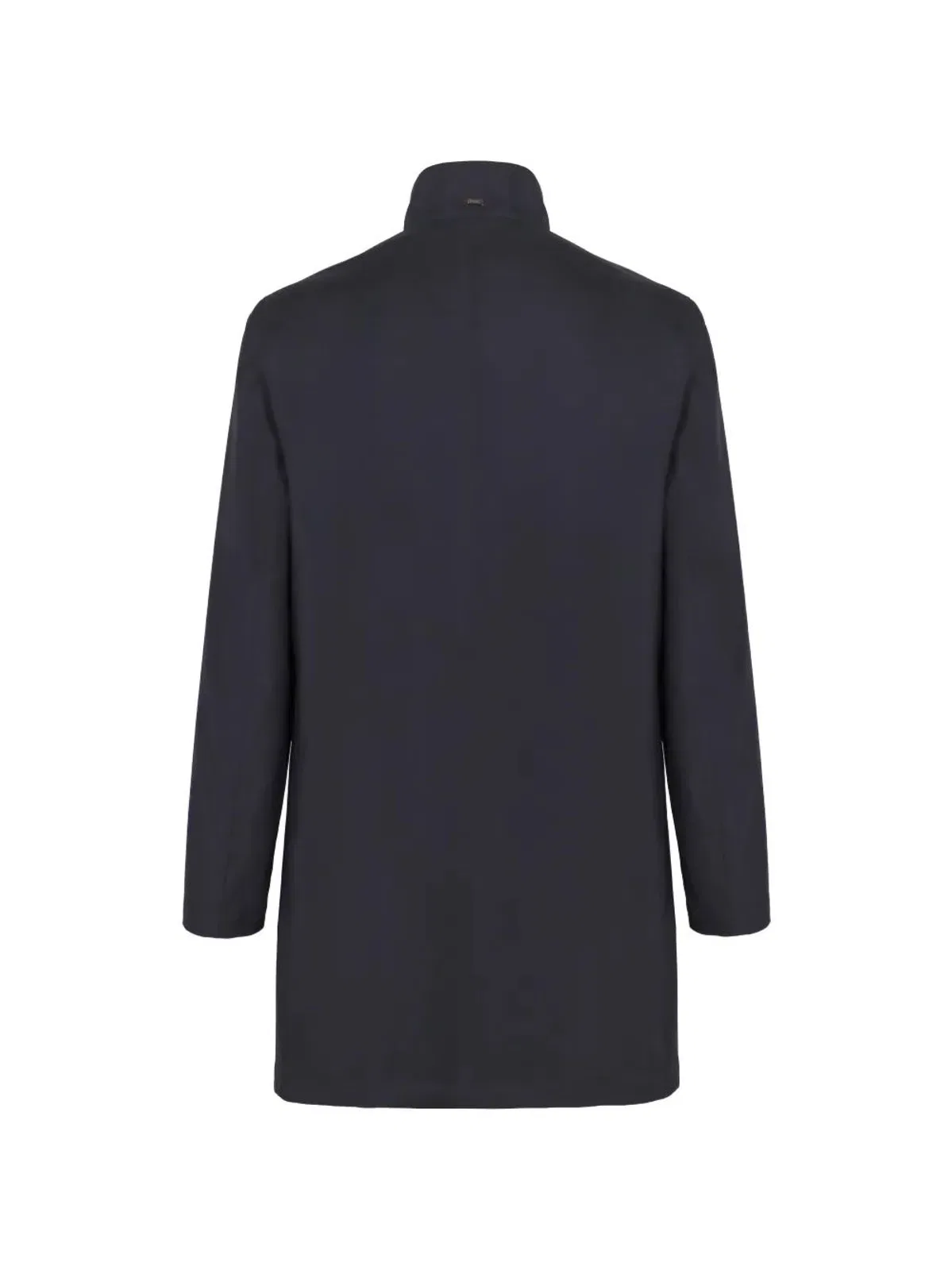 Herno Blue Camel Polyester Raincoat