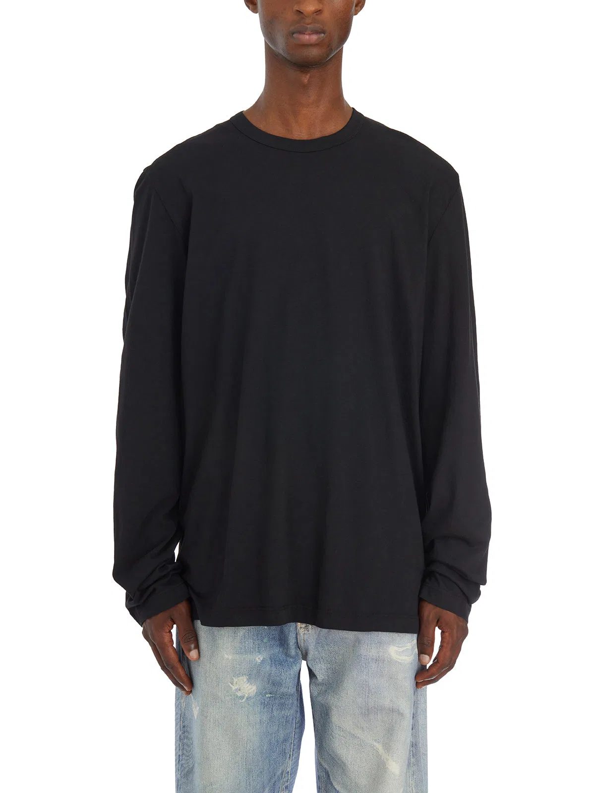 James Perse Roundneck T-Shirt Long Sleeves