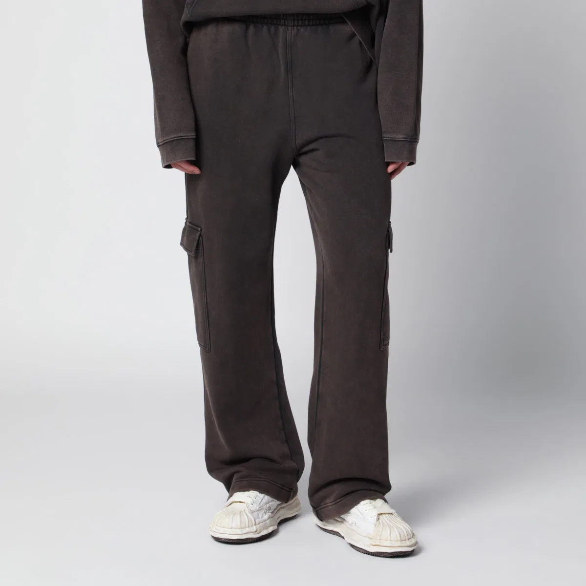 Represent Coffee-Colored Cargo Jogger Trousers