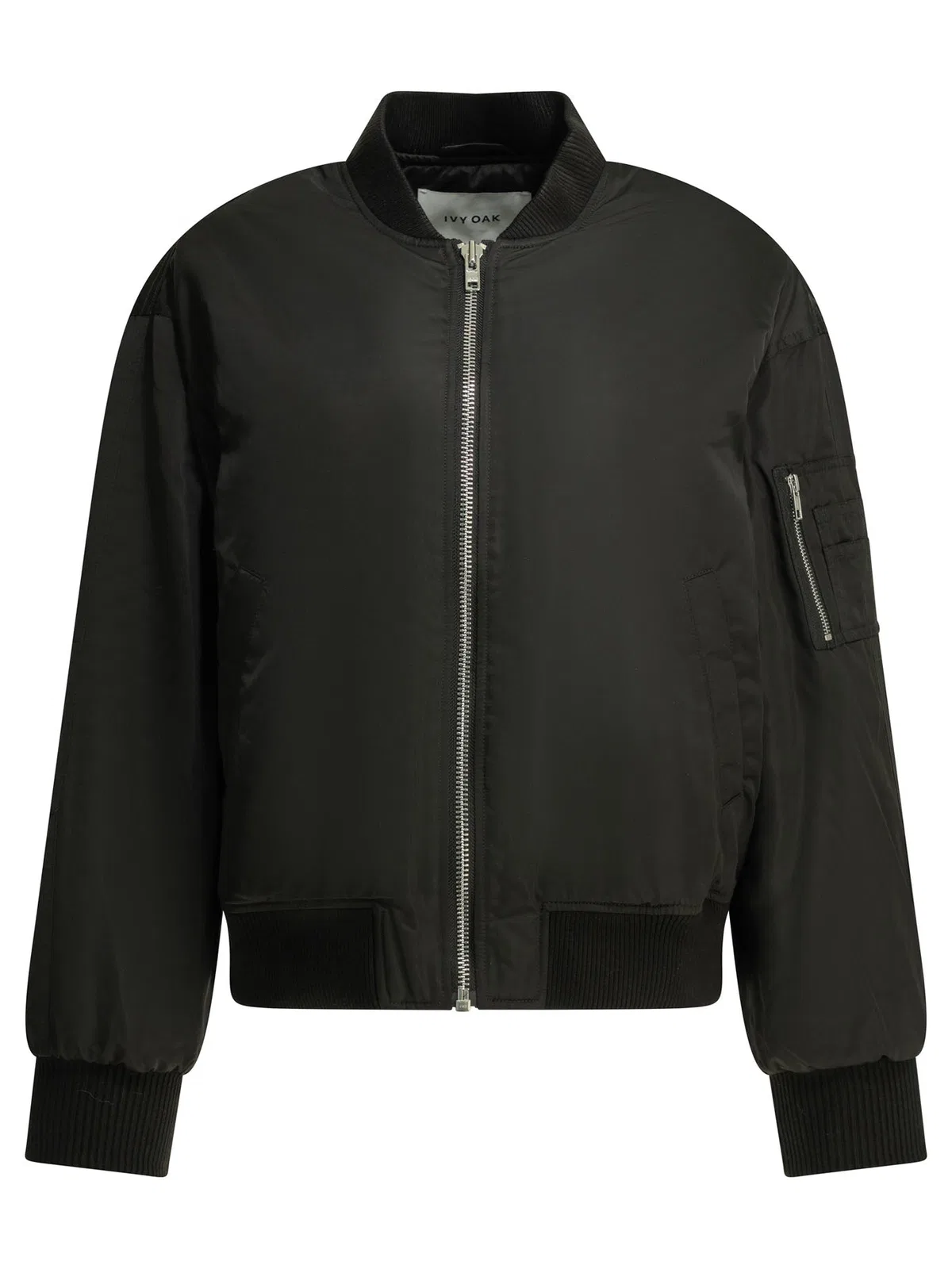 Ivy oak Black Polyester Jackets Coats