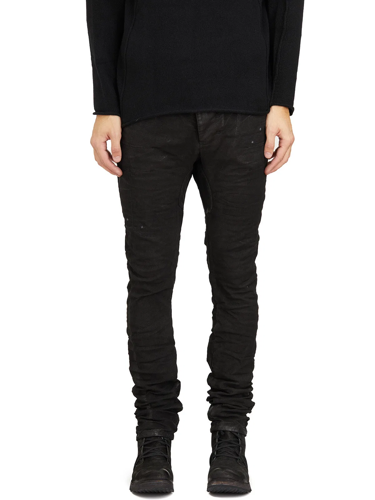 Boris Bidjan Saberi Slim Cotton Trousers