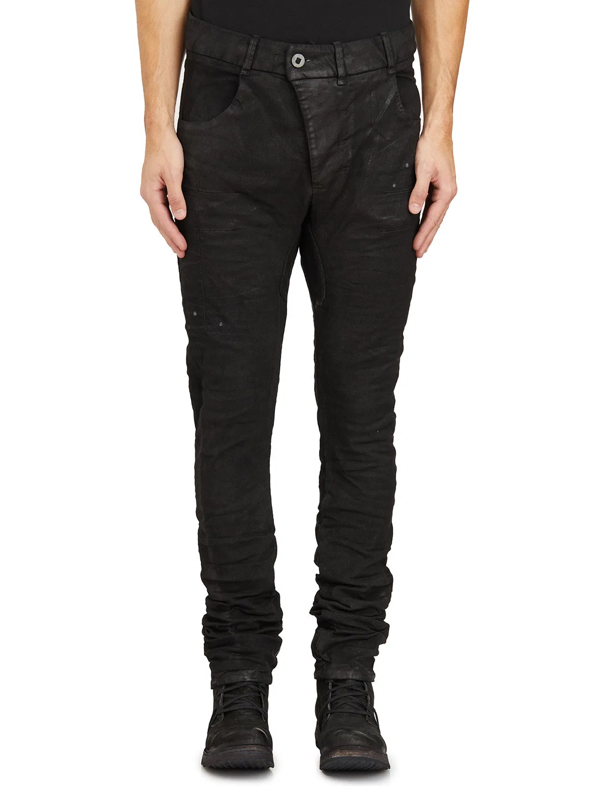 Boris Bidjan Saberi Slim Cotton Trousers