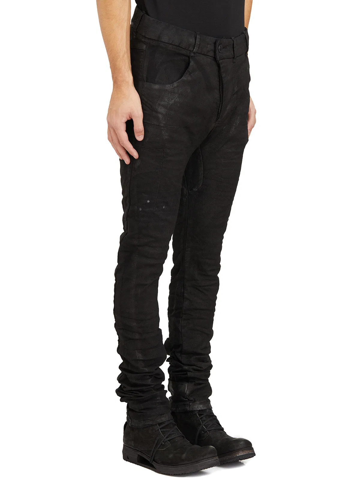 Boris Bidjan Saberi Slim Cotton Trousers