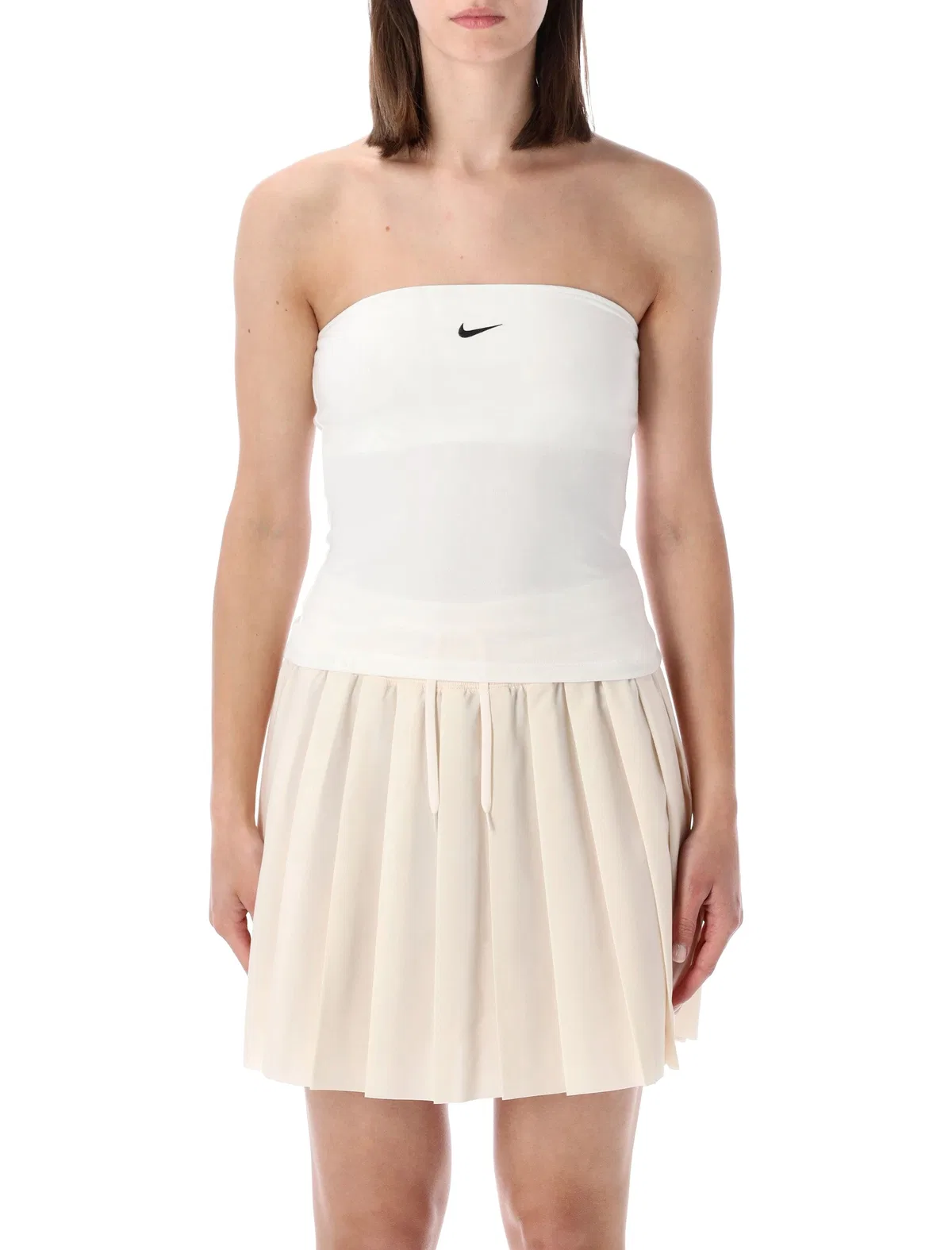 Nike Fitted Bandeau Top With Logo
