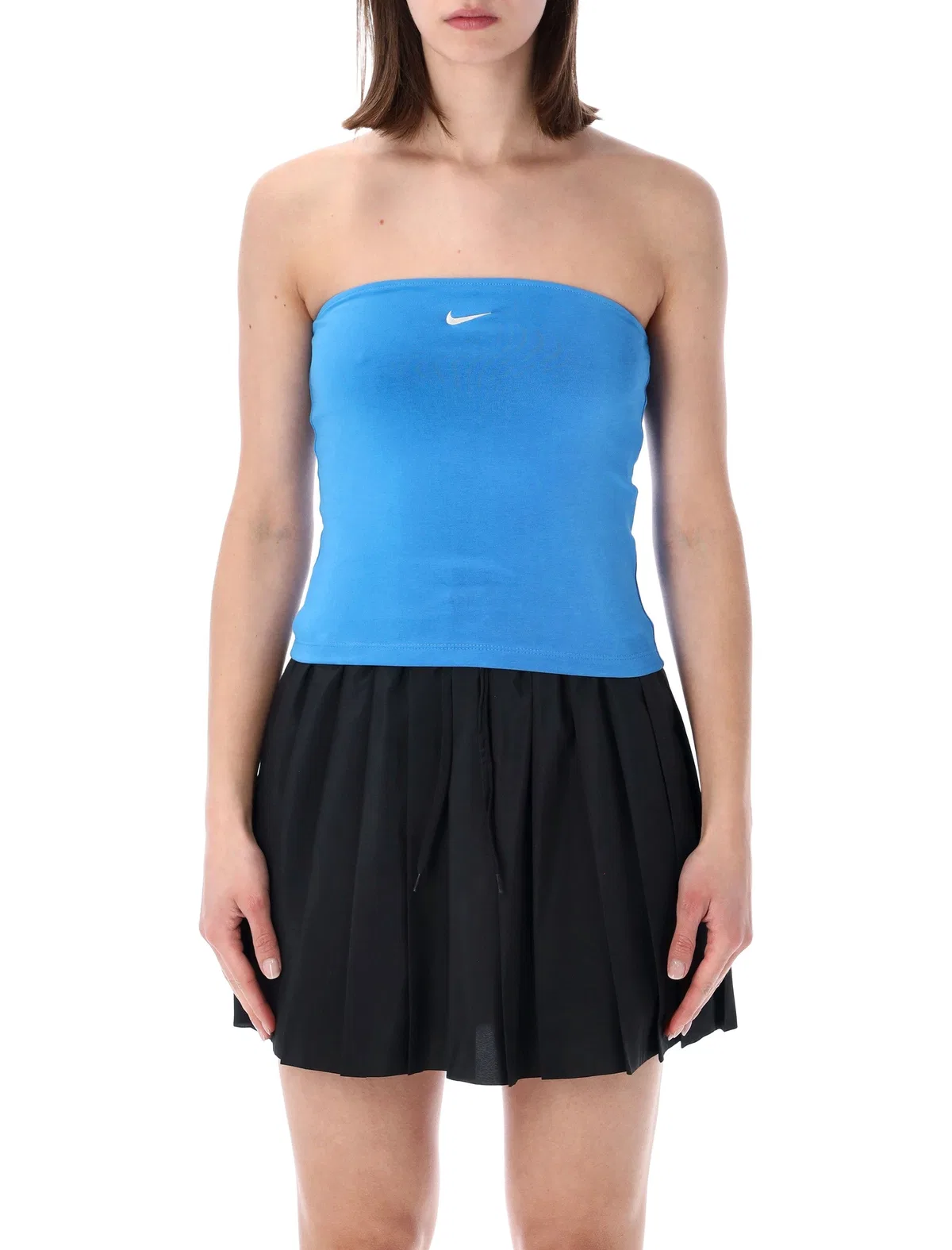Nike Fitted Bandeau Top With Logo