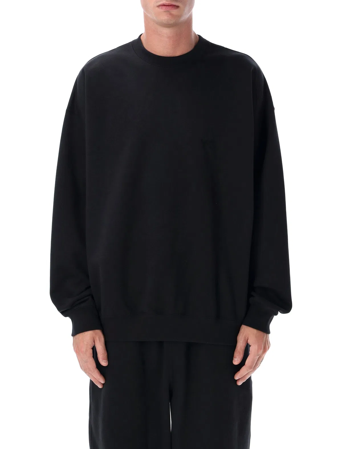 Y-3 Brushed Terry Loose-Fit Crewneck Sweatsh