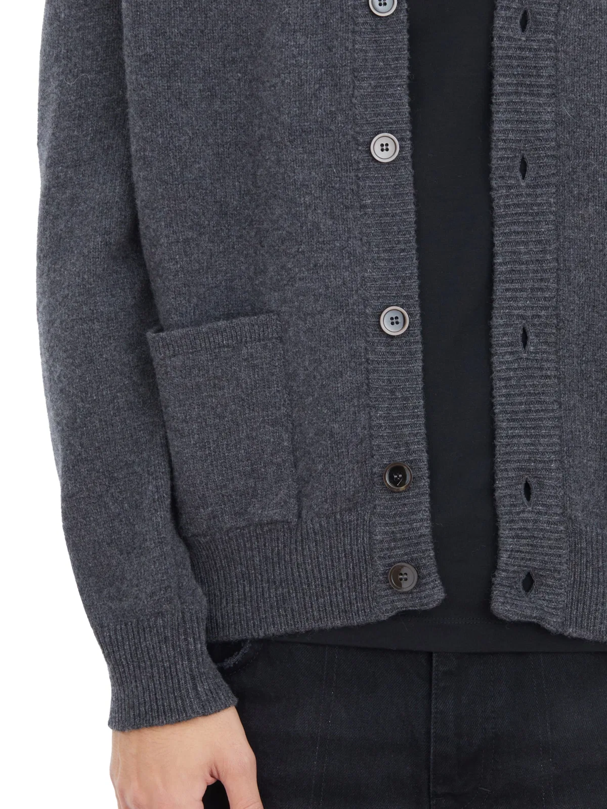 Seven Gauge Wool Cardigan