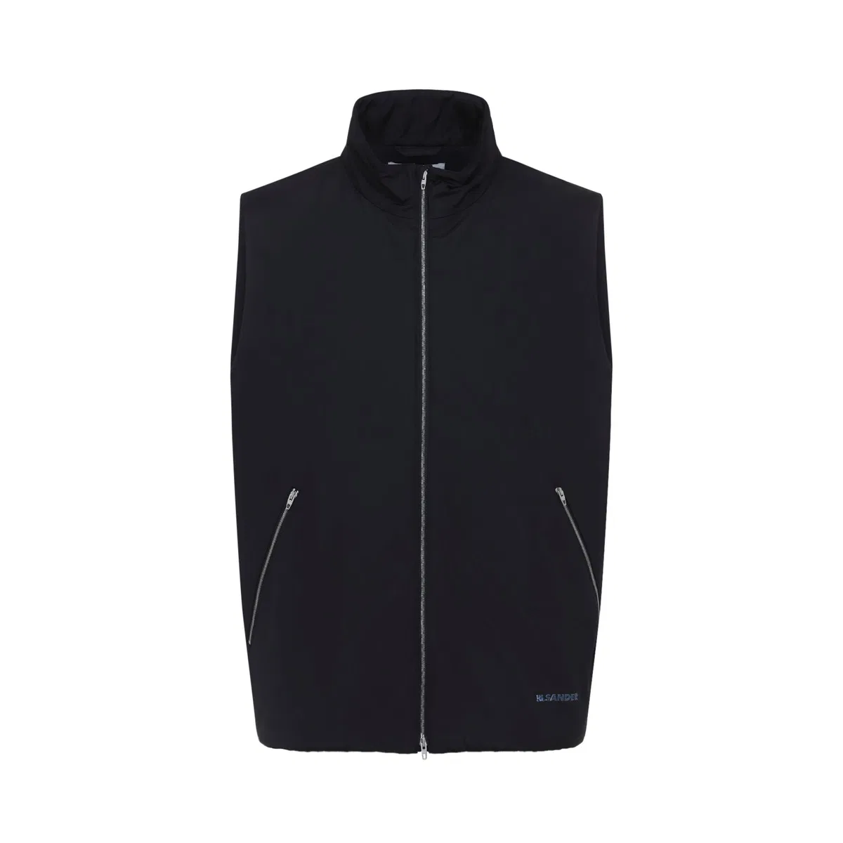 Jil Sander Midnight Sleeveless Sport Vest