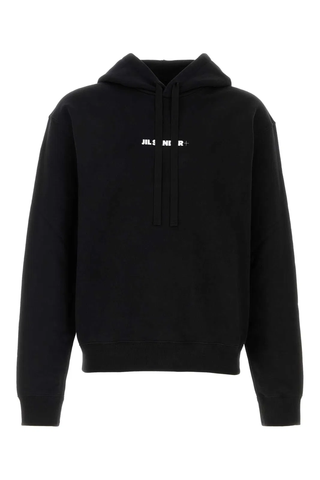 Jil Sander Logo Cotton Hoodie