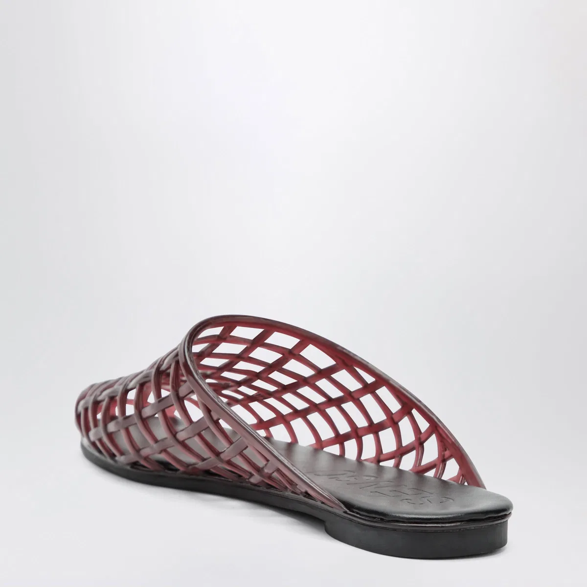 Senso Jacey Mesh Rubber Clogs In Aubergine