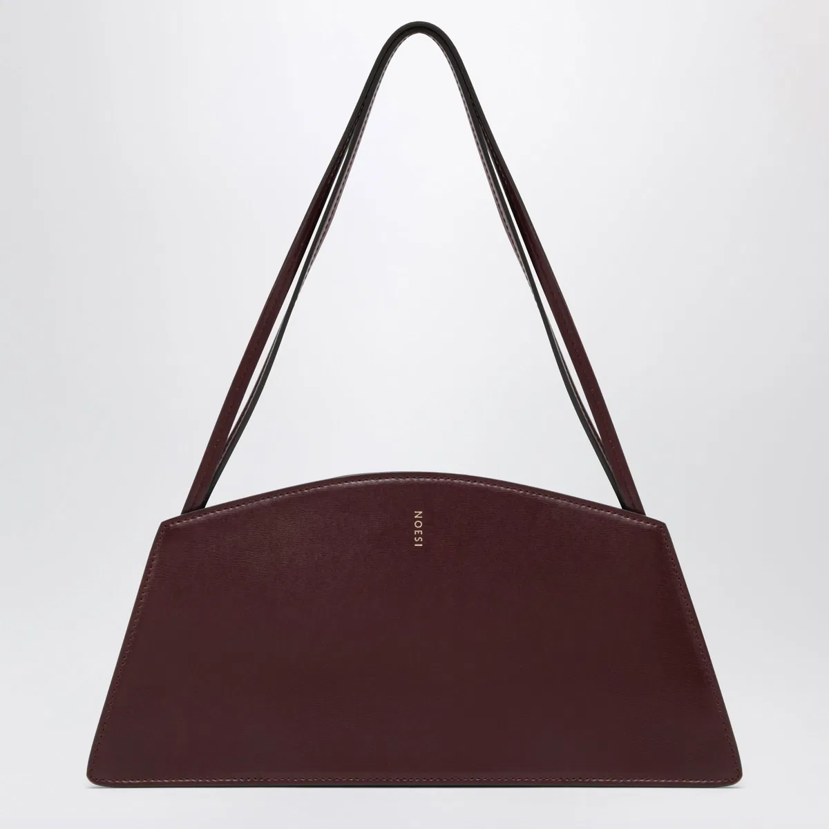 Noesi Jade Plum-Colored Bag In Smooth Leather